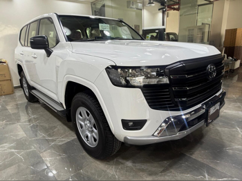 تويوتا لاند كروزر جي اكس 2025 اوتوماتيك 0 كم 6 سلندر دفع رباعي اس يو في أبيض تحت الضمان