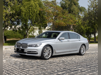 BMW  7-Series  730 Li  2018  Automatic  110,000 Km  6 Cylinder  Rear Wheel Drive (RWD)  Sedan  Silver