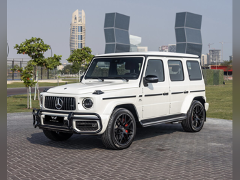 Mercedes-Benz  G-Class  63 AMG  2020  Automatic  77,000 Km  8 Cylinder  Four Wheel Drive (4WD)  SUV  White