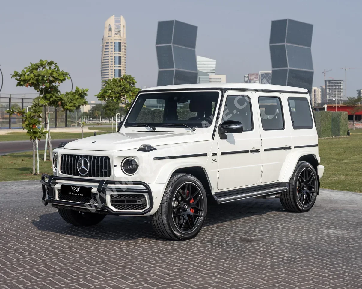 Mercedes-Benz G-Class 63 AMG 2020 Automatic 77,000 Km 8 Cylinder Four Wheel Drive (4WD) SUV White