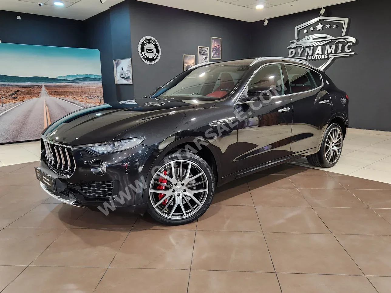 مزاراتي ليفانت اس 2017 اوتوماتيك 62,000 كم 6 سلندر دفع كلي مستمر اس يو في أسود