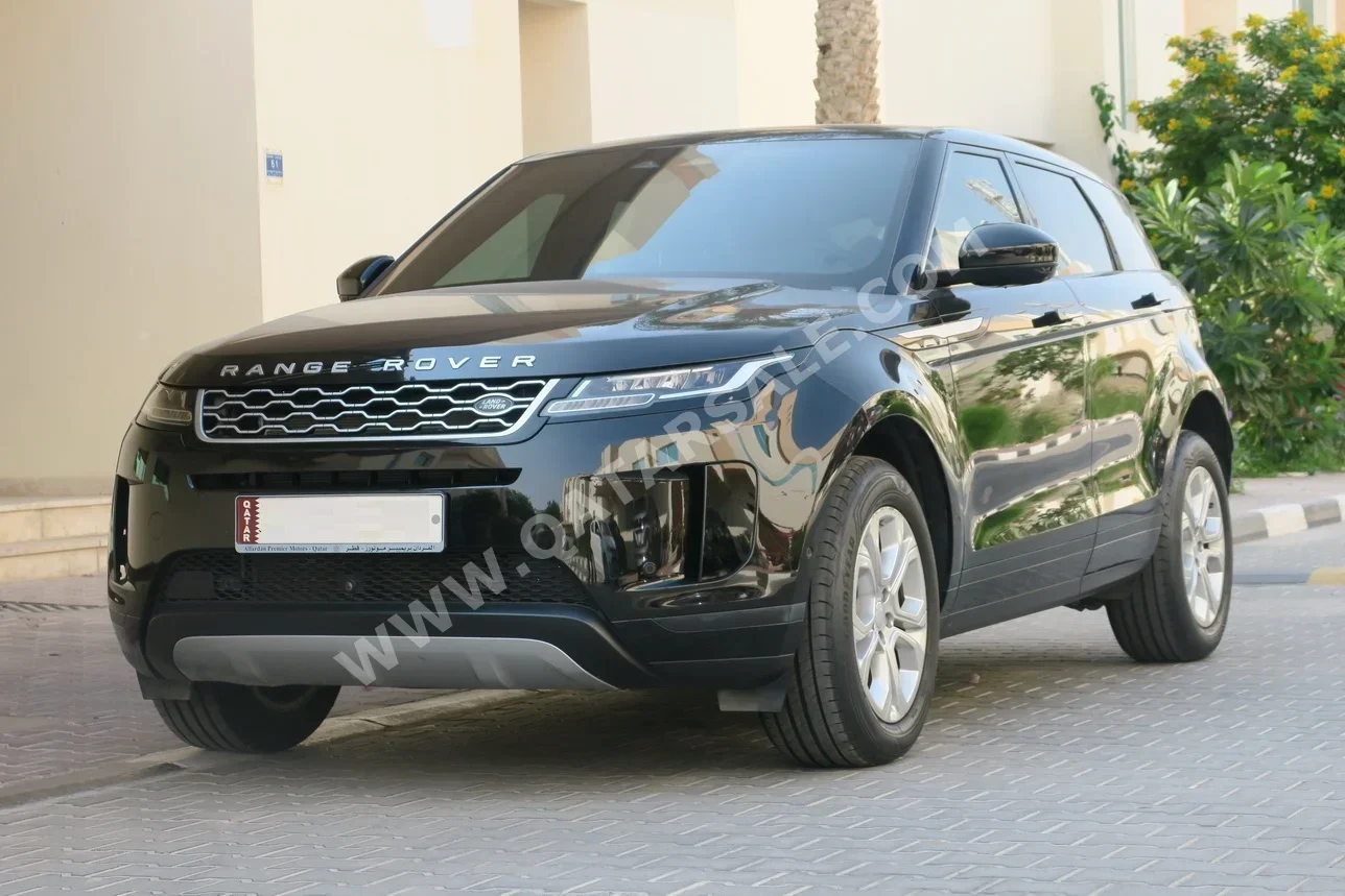 لاند روفر أيفوك 2021 اوتوماتيك 49,000 كم 4 سلندر دفع رباعي اس يو في أسود تحت الضمان