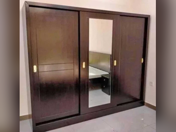 Wardrobes & Dressers - Doha Furniture  - Wardrobes  - Brown