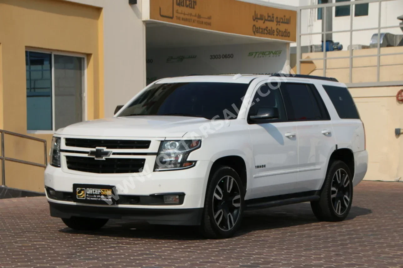 شفروليه تاهو ار اس تي 2020 اوتوماتيك 73,000 كم 8 سلندر دفع رباعي اس يو في أبيض