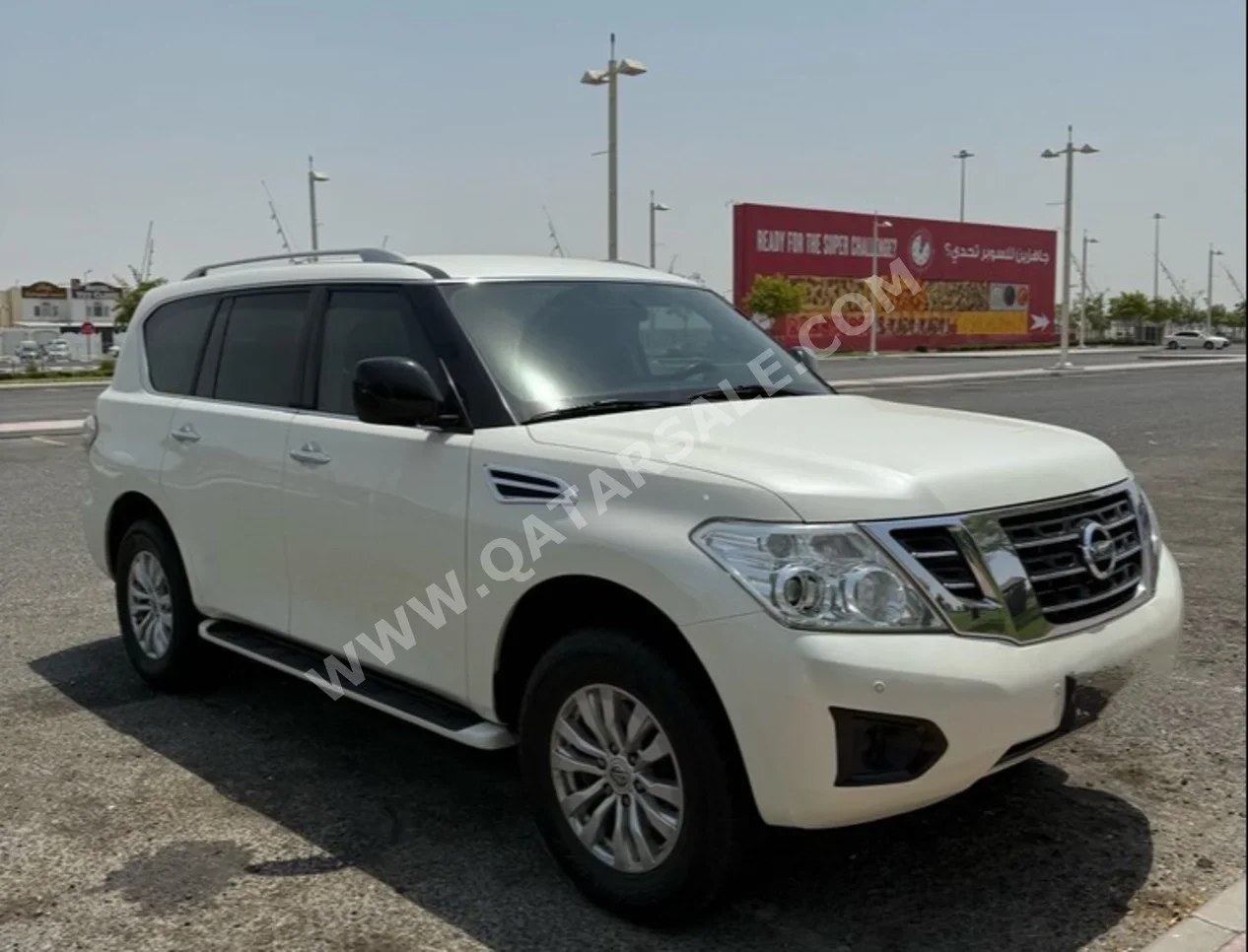Nissan Patrol XE 2018 Automatic 105,000 Km 6 Cylinder Four Wheel Drive (4WD) SUV White