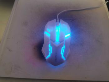 فارة كمبيوتر تي-ولف أبيض 2020 متعدد الألوان الإضاءة الخلفية فأرة و كيبورد و سماعة \ سلكي