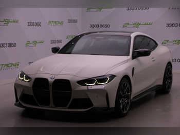 بي ام دبليو الفئة - ام 4 كومبيتيشن 2021 اوتوماتيك 42,000 كم 6 سلندر دفع خلفي كوبيه \ سبورت أبيض مطفي