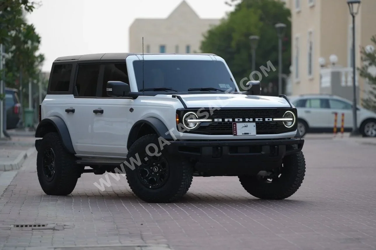 Ford Bronco Wild Trak 2024 Automatic 23,000 Km 6 Cylinder Four Wheel Drive (4WD) SUV White With Warranty