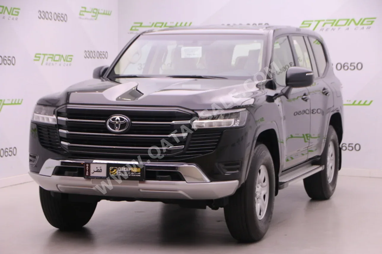 Toyota Land Cruiser GX 2024 Automatic 47,000 Km 6 Cylinder Four Wheel Drive (4WD) SUV Black With Warranty