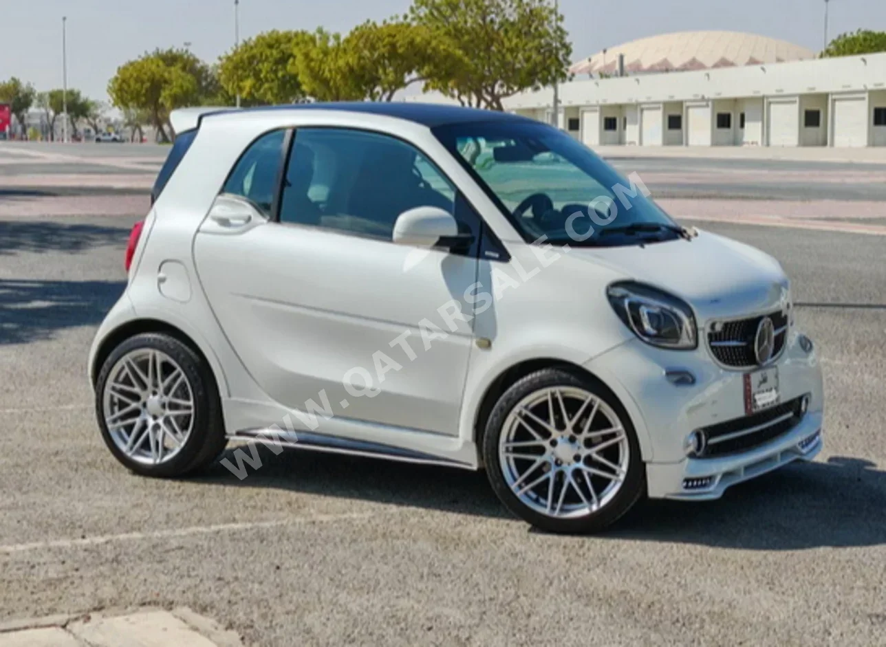 Smart ForTwo 2016 Automatic 88,000 Km 3 Cylinder Front Wheel Drive (FWD) Hatchback White