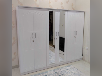 خزائن ودواليب الملابس والزينة - دوحة فيرنيتشر  - خزائن  - أبيض