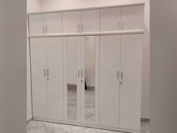 خزائن ودواليب الملابس والزينة - دوحة فيرنيتشر  - خزائن  - أبيض