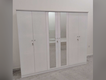 خزائن ودواليب الملابس والزينة - دوحة فيرنيتشر  - خزائن  - أبيض