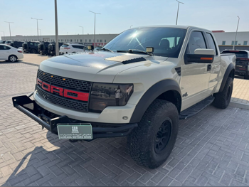 Ford Raptor 2014 Automatic 250,000 Km 8 Cylinder Four Wheel Drive (4WD) Pick Up Beige