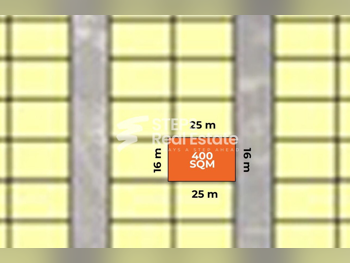 Lands For Sale in Lusail  -Area Size 400 Square Meter