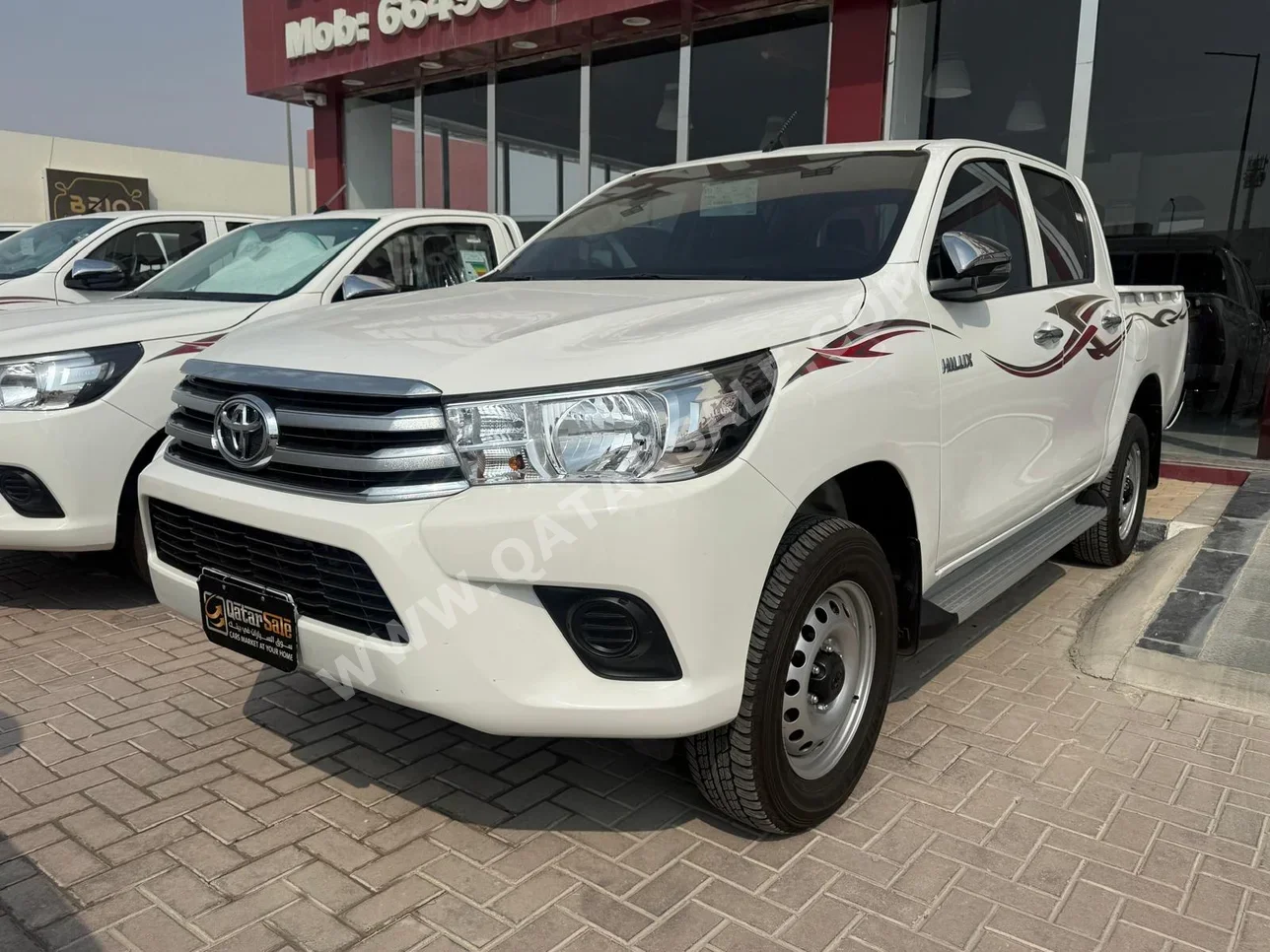 Toyota Hilux 2025 Automatic 9,000 Km 4 Cylinder Four Wheel Drive (4WD) Pick Up White With Warranty