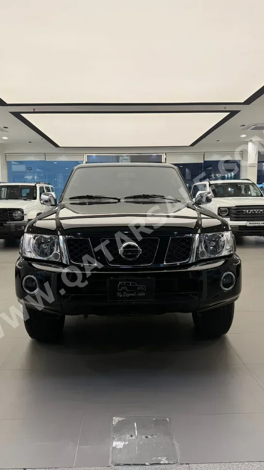 Nissan Patrol Safari 2024 Manual 2,000 Km 6 Cylinder Four Wheel Drive (4WD) SUV Black