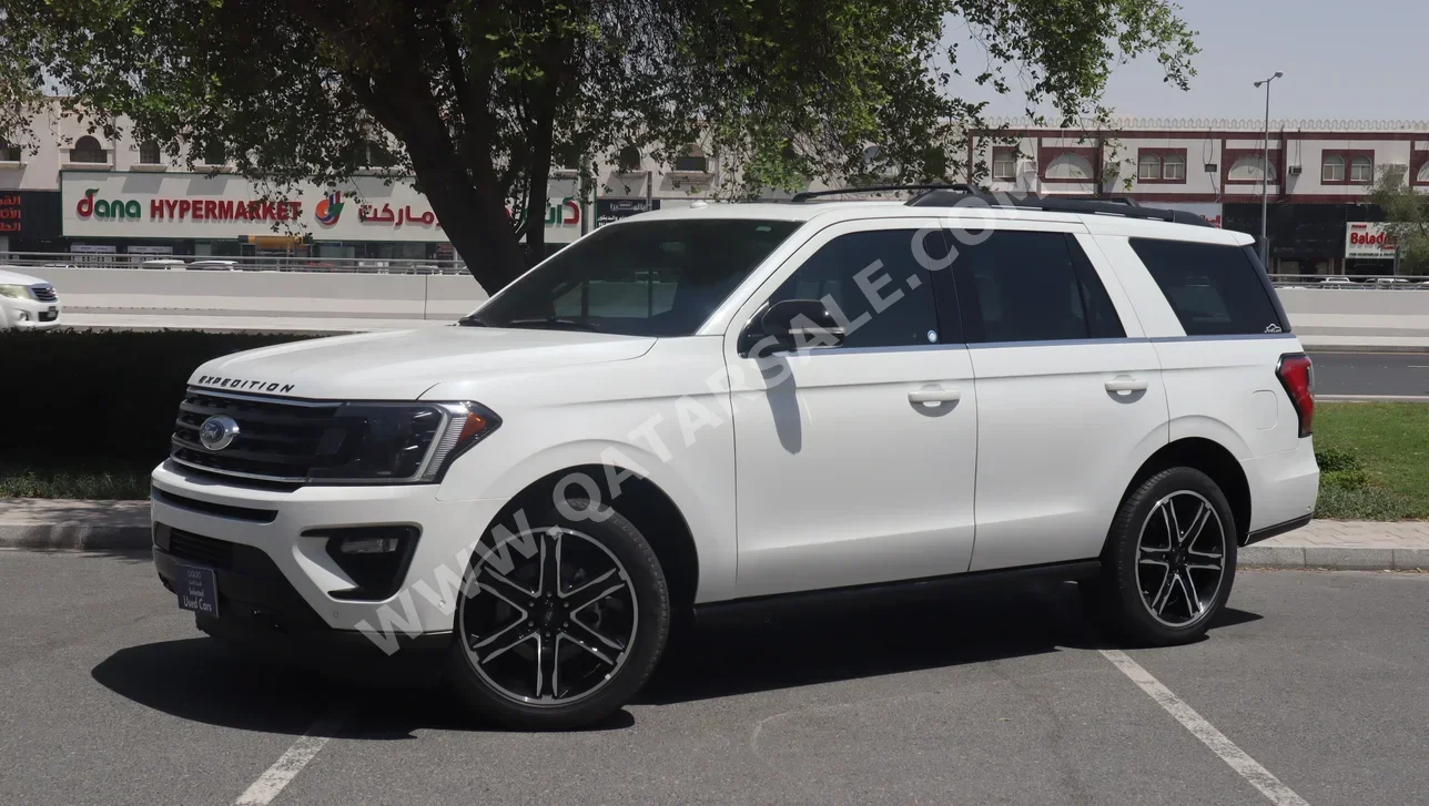 Ford Expedition Limited 2021 Automatic 55,000 Km 8 Cylinder All Wheel Drive (AWD) SUV White