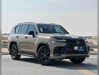 لكزس  ال اكس  600  2025  اوتوماتيك  4,000 كم  6 سلندر  دفع رباعي  اس يو في  بيج  تحت الضمان