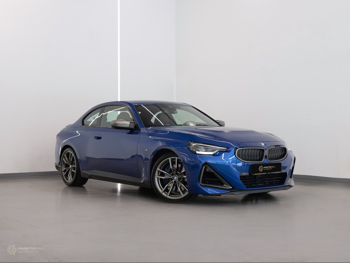 BMW M-Series 240i 2022 Automatic 30,385 Km 6 Cylinder Rear Wheel Drive (RWD) Coupe / Sport Blue With Warranty
