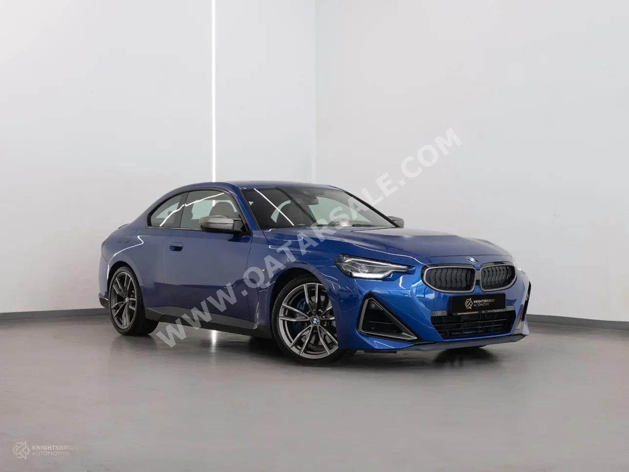 BMW M-Series 240i 2022 Automatic 30,385 Km 6 Cylinder Rear Wheel Drive (RWD) Coupe / Sport Blue With Warranty