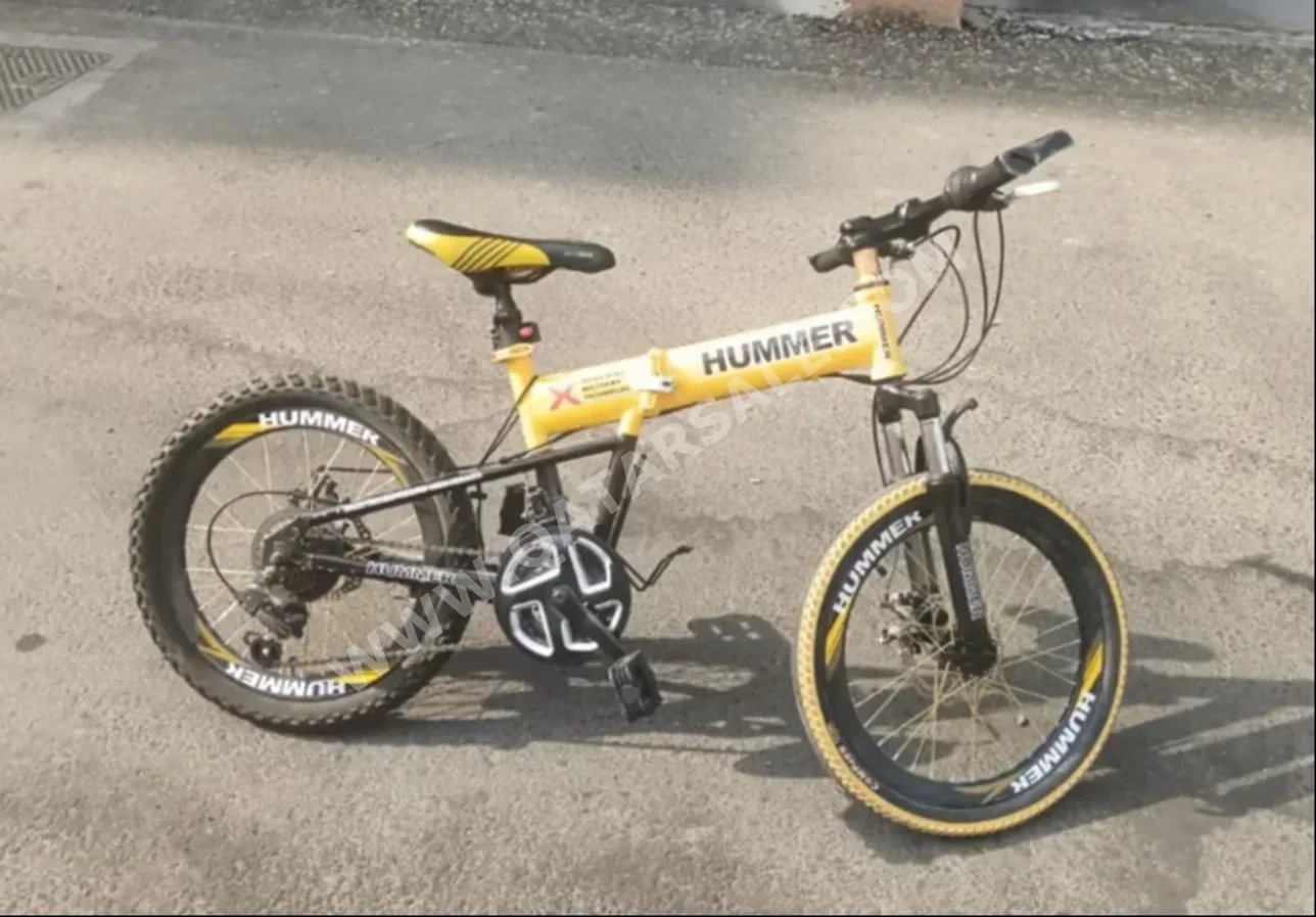 دراجة اطفال - همر - متوسط (17-18 بوصة) - الأصفر