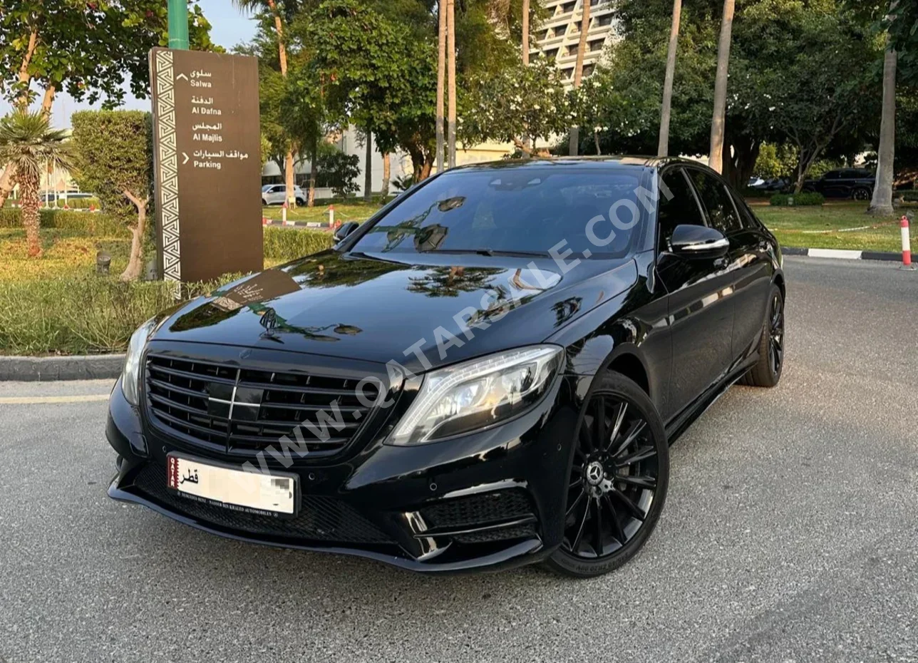 Mercedes-Benz S-Class 500 2014 Automatic 85,000 Km 8 Cylinder Rear Wheel Drive (RWD) Sedan Black