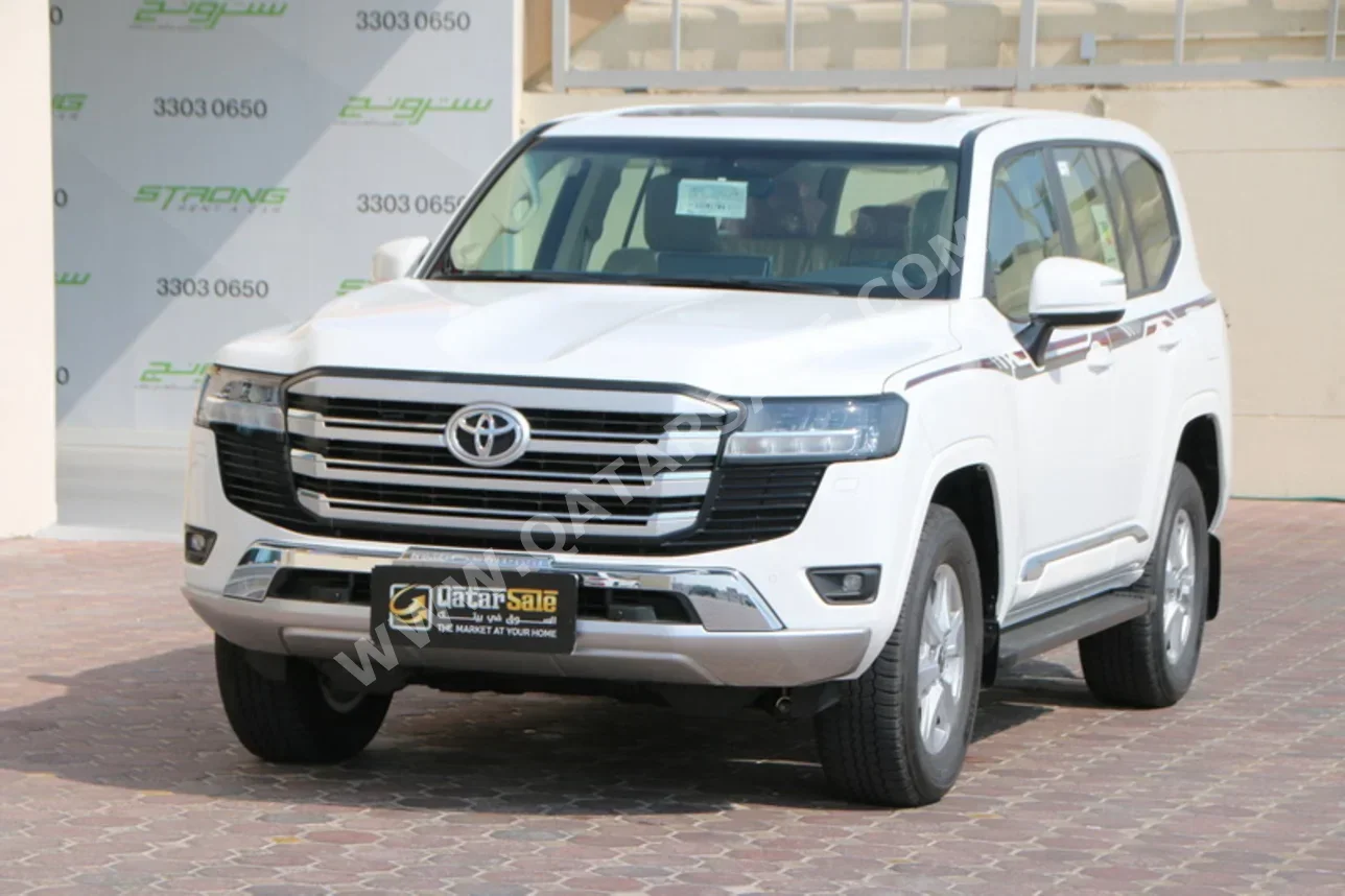 Toyota Land Cruiser GXR Twin Turbo 2025 Automatic 400 Km 6 Cylinder Four Wheel Drive (4WD) SUV White With Warranty
