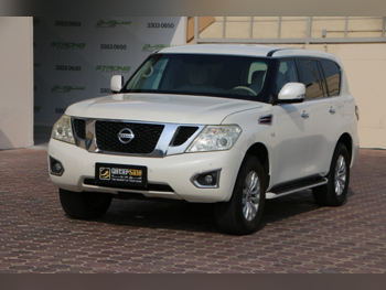 Nissan Patrol SE 2016 Automatic 139,000 Km 8 Cylinder Four Wheel Drive (4WD) SUV White
