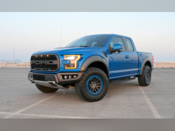 Ford  Raptor  Performance  2019  Automatic  59,000 Km  6 Cylinder  Four Wheel Drive (4WD)  Pick Up  Blue  With Warranty
