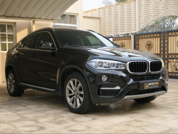 BMW  X-Series  X6  2017  Automatic  30,800 Km  6 Cylinder  Four Wheel Drive (4WD)  SUV  Black