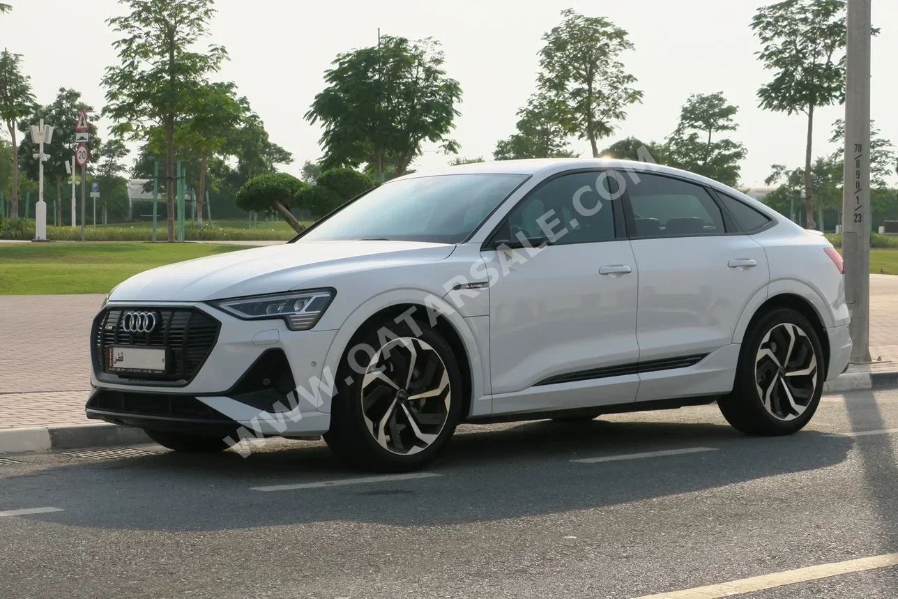 Audi E-Tron 55 Quattro 2020 Automatic 139,500 Km 0 Cylinder All Wheel Drive (AWD) SUV White With Warranty