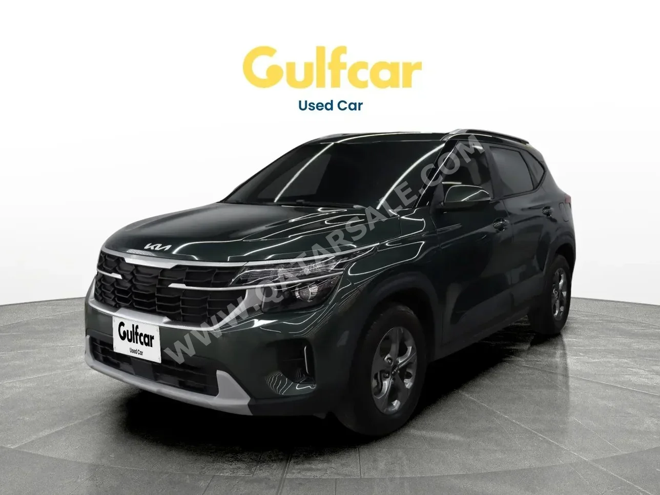 كيا سيلتوس 2024 اوتوماتيك 39,342 كم 4 سلندر سحب امامي اس يو في أخضر تحت الضمان