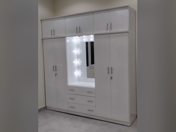 Wardrobes & Dressers - Doha Furniture  - Wardrobes  - White