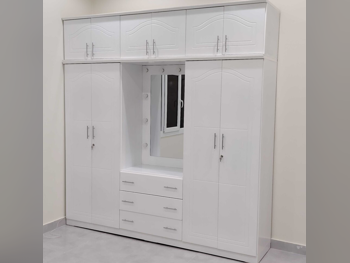 Wardrobes & Dressers - Doha Furniture  - Wardrobes  - White