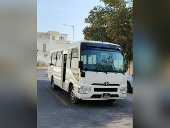 Toyota Coaster 2020 Manual 200,000 Km 4 Cylinder Rear Wheel Drive (RWD) Van / Bus White