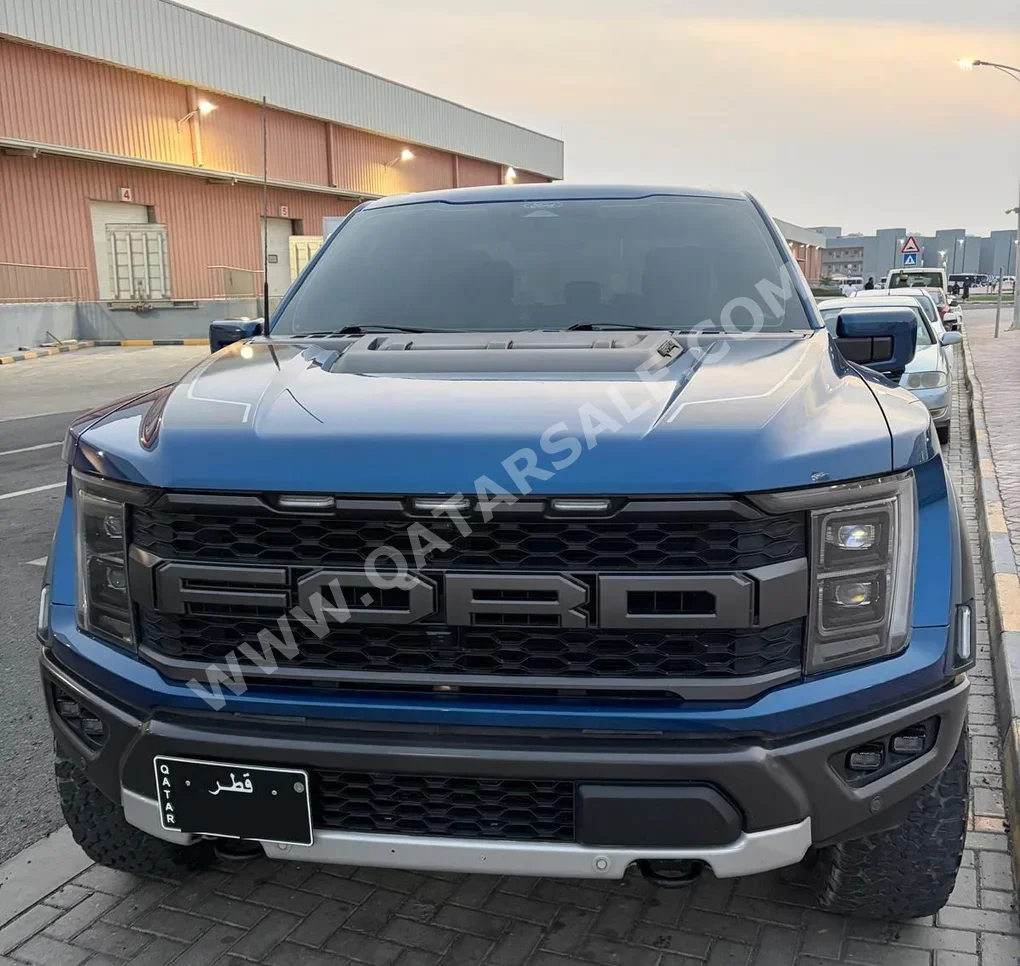 Ford Raptor 2022 Automatic 39,000 Km 6 Cylinder Four Wheel Drive (4WD) Pick Up Blue With Warranty