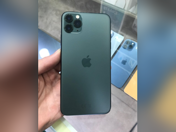 هواتف نقالة ابل - ايفون 11 - برو ماكس - أخضر - 256 جيجابايت