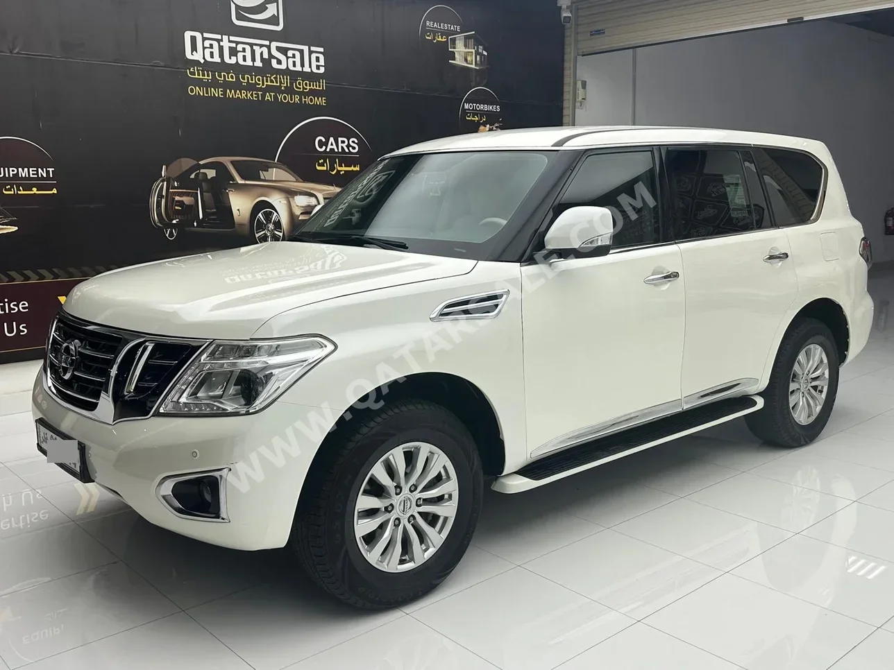 Nissan Patrol SE 2018 Automatic 290,000 Km 8 Cylinder Four Wheel Drive (4WD) SUV White