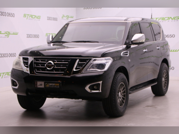 Nissan Patrol SE 2016 Automatic 215,000 Km 8 Cylinder Four Wheel Drive (4WD) SUV Black