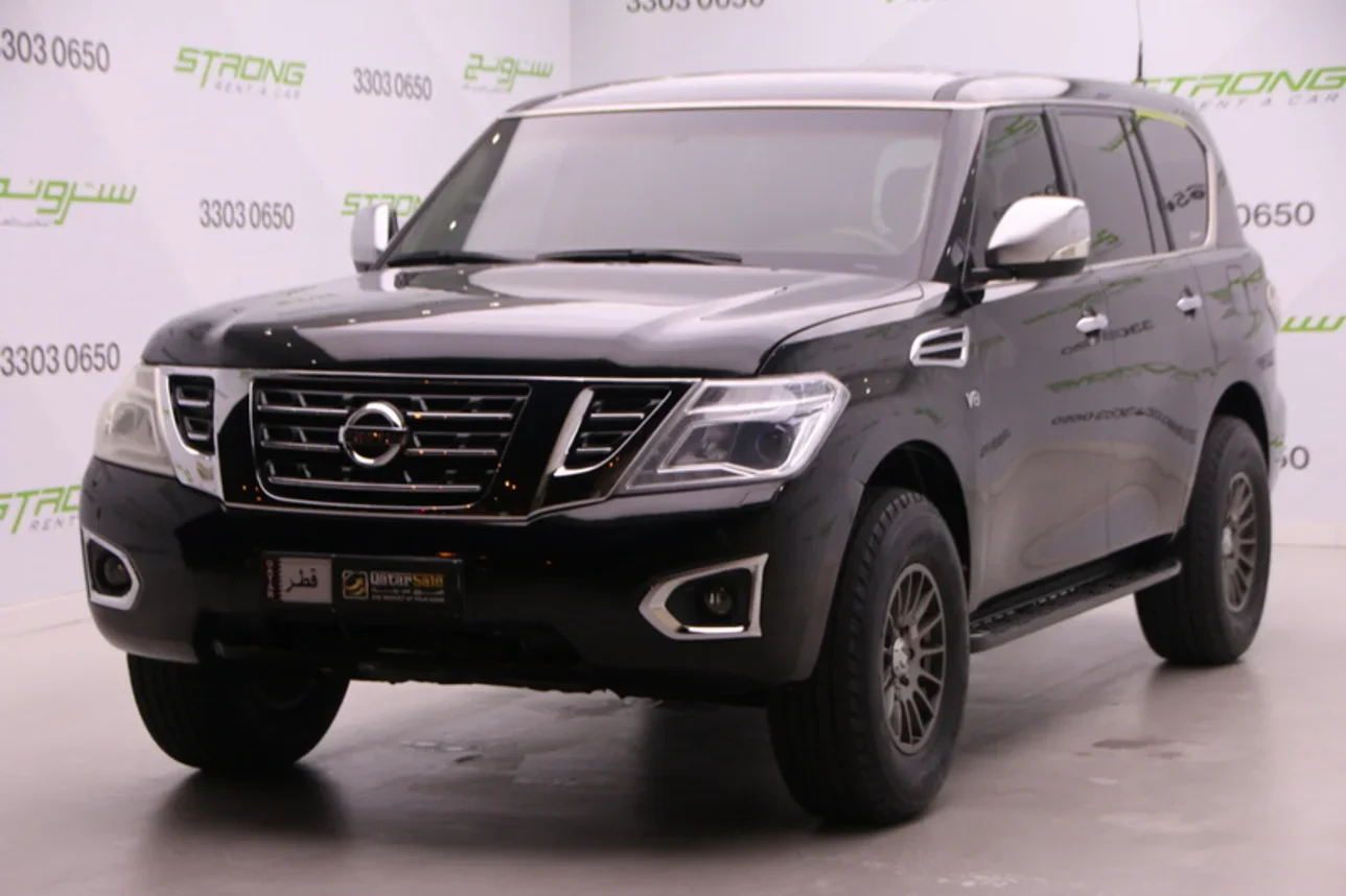 نيسان باترول اس اي 2016 اوتوماتيك 215,000 كم 8 سلندر دفع رباعي اس يو في أسود