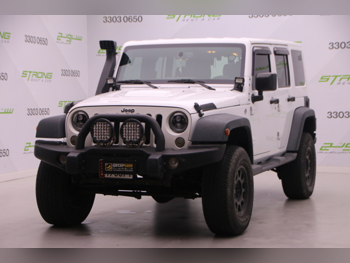 Jeep Wrangler Rubicon 2015 Automatic 88,000 Km 6 Cylinder Four Wheel Drive (4WD) SUV White