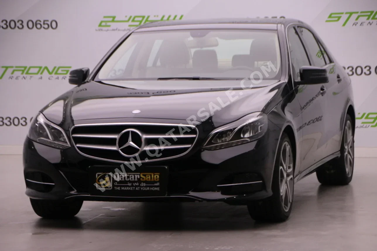 Mercedes-Benz E-Class 200 2016 Automatic 84,000 Km 4 Cylinder Rear Wheel Drive (RWD) Sedan Black