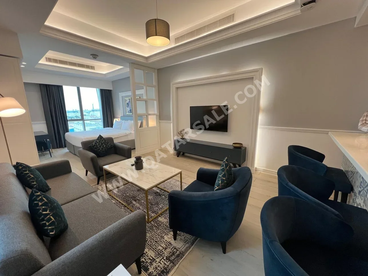 1 غرف نوم  شقة استوديو  للبيع  في الدوحة -  السد  مفروشة بالكامل