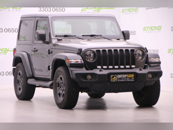 Jeep Wrangler Sport 2020 Automatic 83,000 Km 6 Cylinder Four Wheel Drive (4WD) SUV Gray