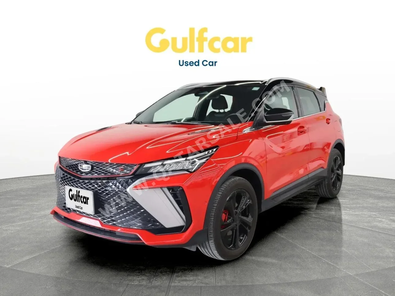 Geely  Coolray  Sport Limited  2024  Automatic  40,478 Km  4 Cylinder  Front Wheel Drive (FWD)  SUV  Red  With Warranty