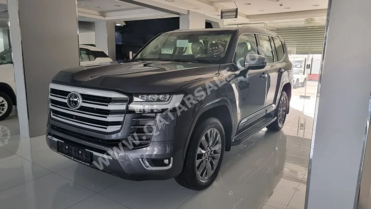 تويوتا لاند كروزر في اكس ار توين توربو 2024 اوتوماتيك 0 كم 6 سلندر دفع رباعي اس يو في رمادي