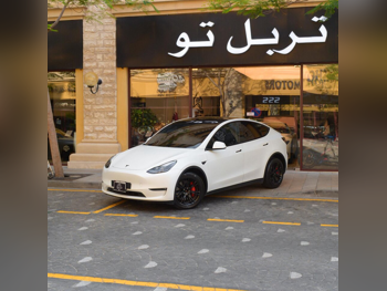 تسلا واي لونغ رينج 2024 اوتوماتيك 32,670 كم 0 سلندر دفع كلي مستمر سيدان أبيض تحت الضمان