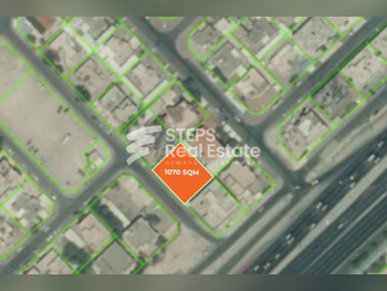 Lands For Sale in Al Rayyan  - Bu Sidra  -Area Size 1,070 Square Meter