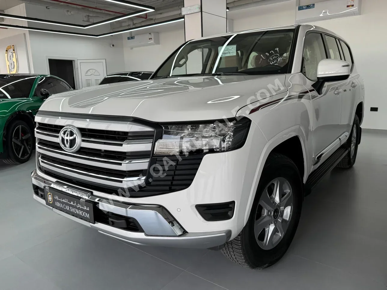 تويوتا لاند كروزر جي اكس ار 2024 اوتوماتيك 0 كم 6 سلندر دفع رباعي اس يو في أبيض تحت الضمان